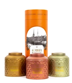 Presentrör med 3 Teburkar Orange