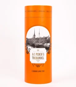 Presentrör med 3 Teburkar Orange