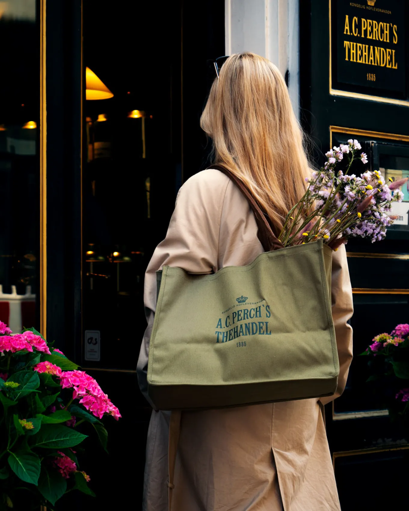 Shoppingväska Mörkgrön